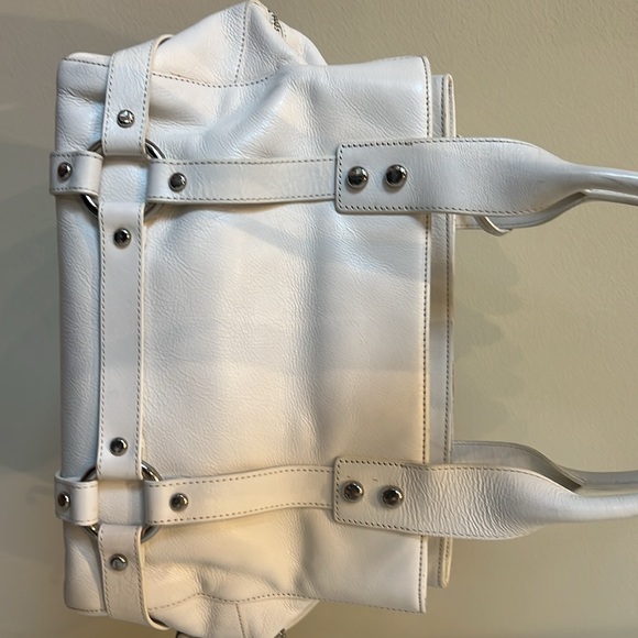 Juicy couture white leather shoulder bag - Picture 4 of 16